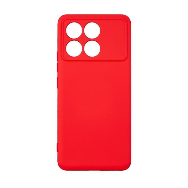 Beline Etui Silicone Xiaomi Poco F6 Proczerwony/red