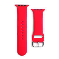 Bracelet en silicone APS Bracelet de Watch en silicone 8/7/6/5/4/3/2 / SE (41/40 / 38mm) Bracelet Bracelet Rouge