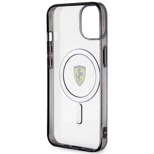 Funda Ferrari FEHMP14MURKT iPhone 14 Plus 6.7" claro/transparente durocase Contorno MagSafe Case