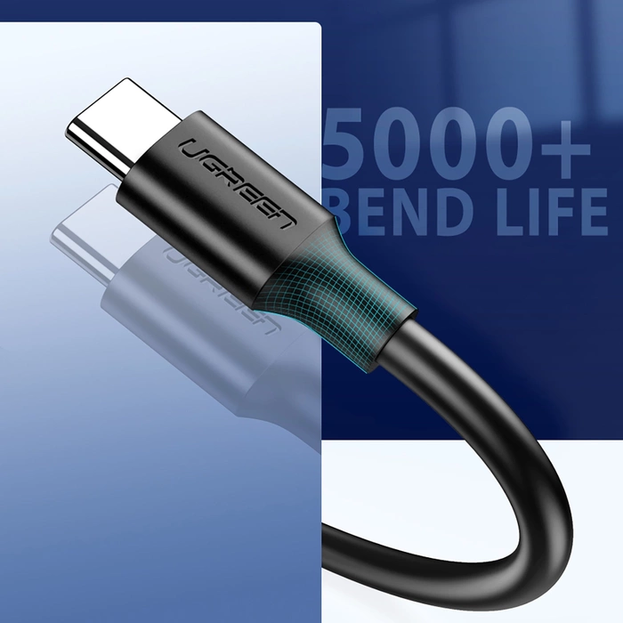 Ugreen kabel USB 3.0 – kabel USB typu C 2m 3A černý (20884)