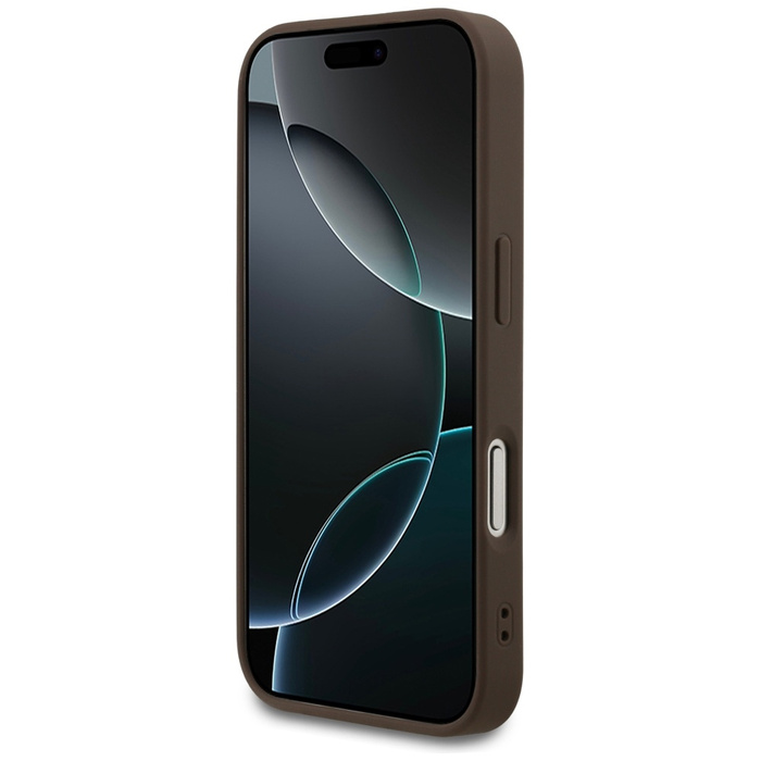 Etui Guess 4G Classic do iPhone 17 Pro   brązowy