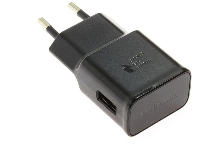 Genuine Charger SAMSUNG EP-TA200 Fast Charging Galaxy S8 S9 S10 A30 A40 A50 A70 Black