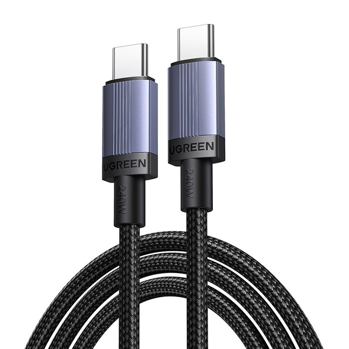 Cable USB-C to USB-C Ugreen L532, 240W, 2m (gray)