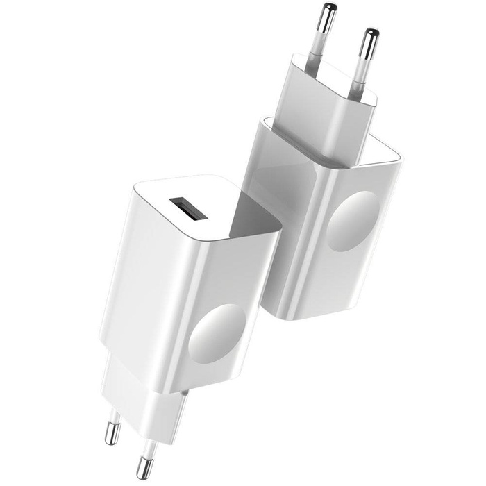 Nabíjecí rychlonabíječka Baseus Adaptér EU Adaptér USB Quick Charge 3.0 QC 3.0 bílá (CCALL-BX02)