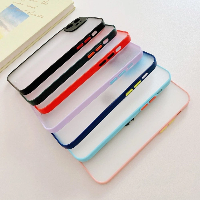 Milky Case silikonowe elastyczne półprzezroczyste etui do iPhone 12 Pro Max różowy
