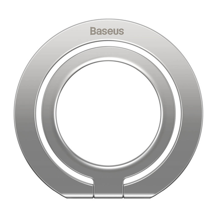Baseus Halo magnetic ring holder silver phone stand (SUCH000012)