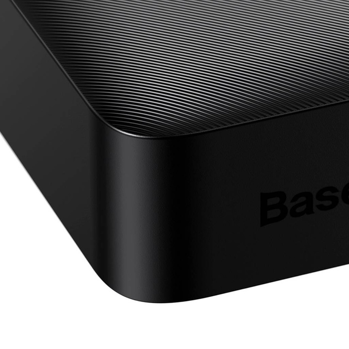 [APRÈS RETOUR] Baseus à charge rapide Baseus Bipow 20000mAh 15W noir (Overseas Edition) + USB-A - Câble micro USB 0,25m noir (PPBD050101)