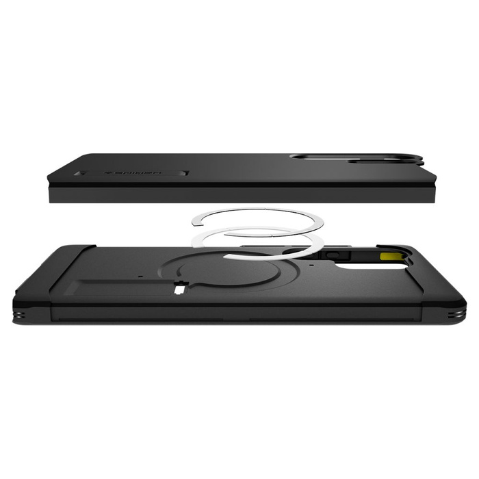 Case Spigen Tough Armor MagSafe GALAXY S25 ULTRA BLACK