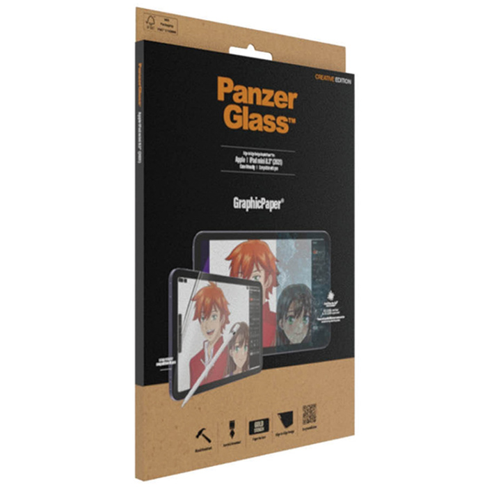 PanzerGlass GraphicPaper iPad mini 8.3" (2021) Case Friendly Antibacterial