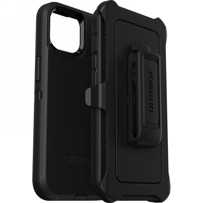 Otterbox Defender - protective case with clip for iPhone 14 Plus (black)