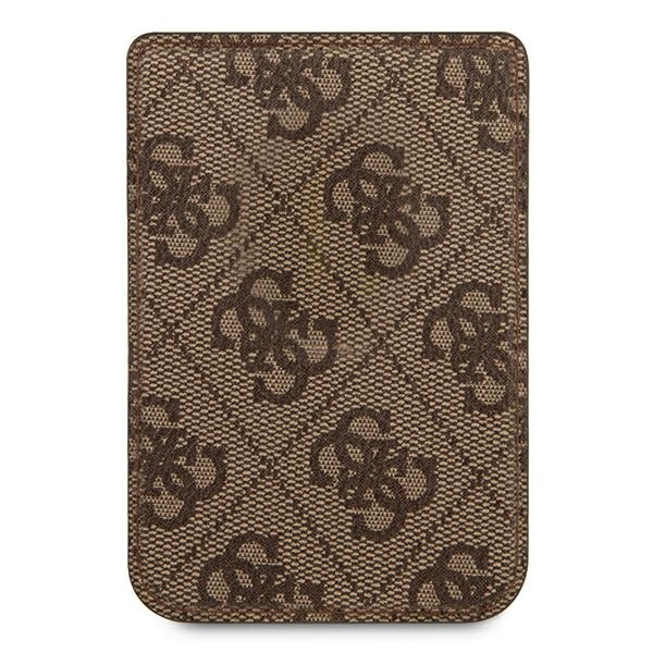 Coque GUESS Wallet Card Slot MagSafe 4G Brown Case