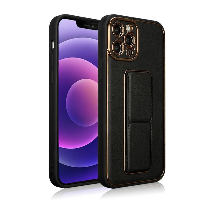 Nové pouzdro Kickstand Case pro iPhone 13 Pro se stojánkem černé