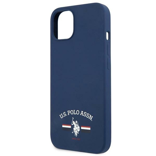 Puzdro US POLO Apple iPhone 13 Mini Silicone Collection Navy Case