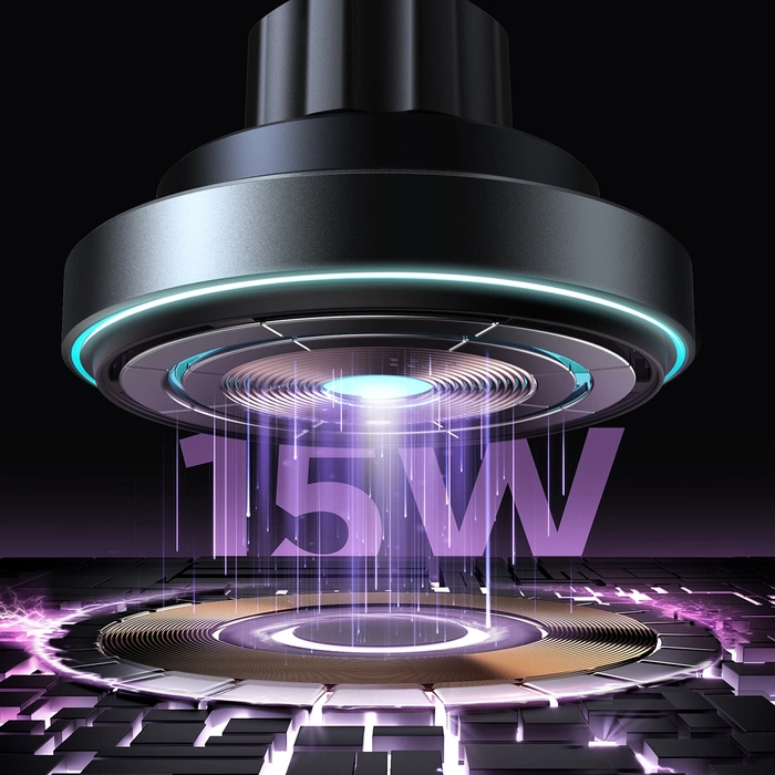 Joyroom magnetische Autohalterung 15W kabelloses Ladegerät für Lüftungsschlitze schwarz (JR-ZS240)