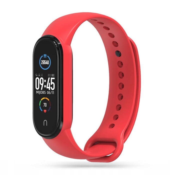Strap TECH-PROTECT ICONBAND XIAOMI MI SMART BAND 5 / 6 / 6 NFC / 7 RED