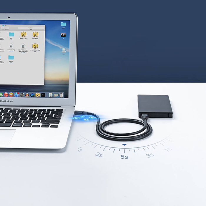 Ugreen cavo USB 3.2 Gen 1 da 3 m nero (US128 90576)