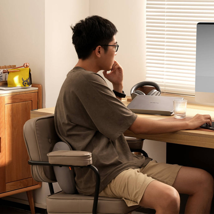 Baseus ComfortRide CNYZ000013 Auto-Lendenkissen grau