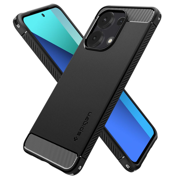 Coque Spigen Rugged Armor Xiaomi Redmi Note 13 4g / Lte MATTE Noir Case