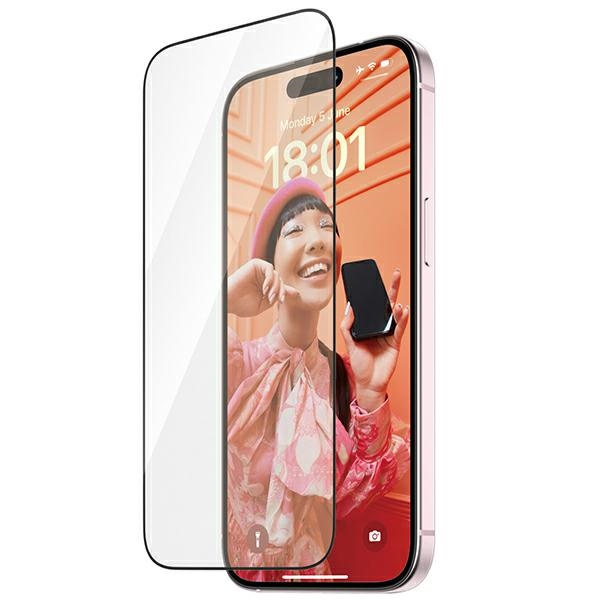 PanzerGlass Re:fresh Glass iPhone 156.1" Ultra-Wide-Fit Screen Protection Easy Aligner 2821
