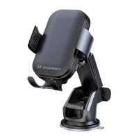 Supporto da auto Wozinsky WUMID con caricatore induttivo da 15 W per cruscotto - nero