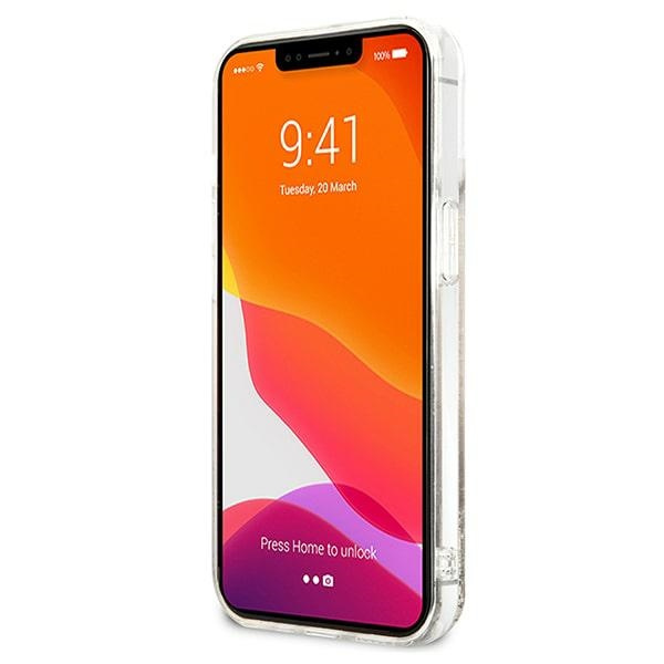 Guess GUOHCP14LGLHFLGO iPhone 14 Pro 6.1" gold/gold hartcase Glitter Charms