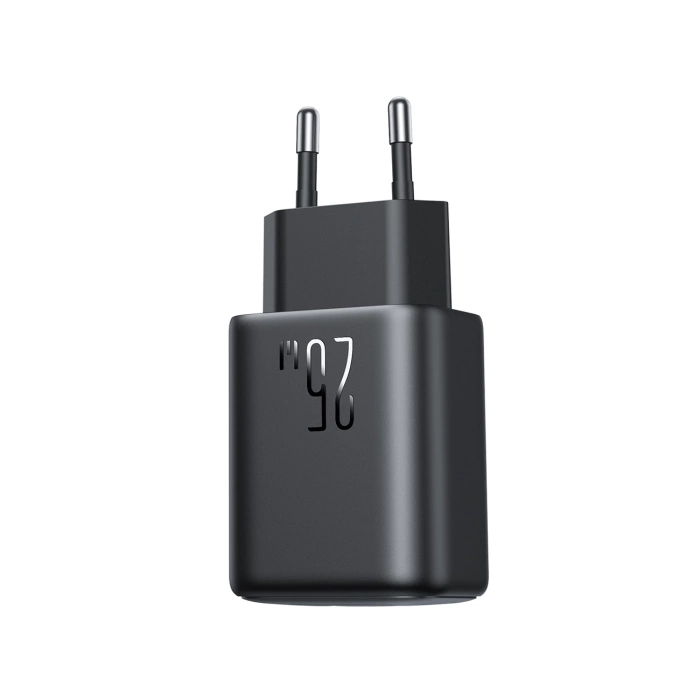 Joyroom JR-TCF13 Netzwerkladegerät USB-C / USB-A 25W SFC / PPS / PD - Schwarz