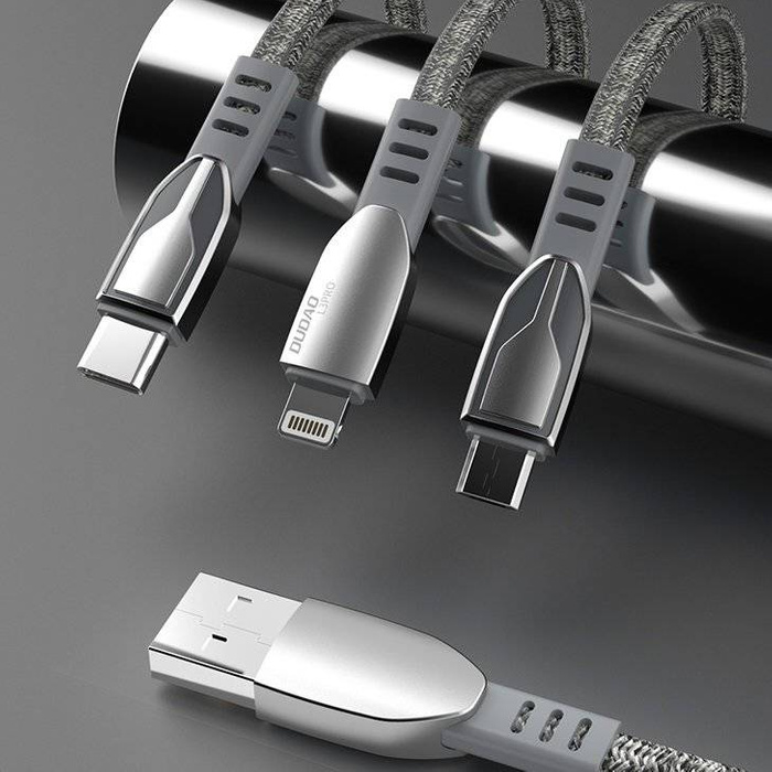 Dudao USB Kabel - Lightning 5 A 1 m grau (L3PROL grau)