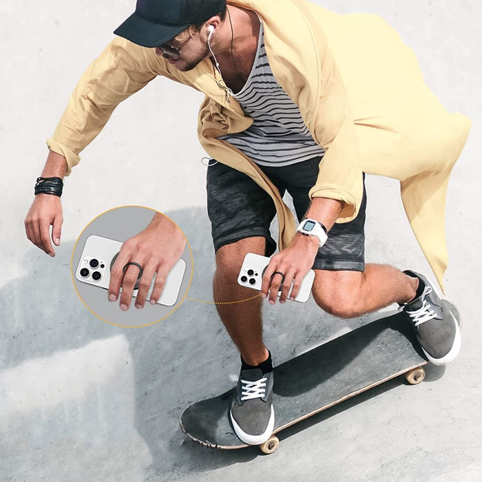 TECH-PROTECT MagNETIC MagSafe PHONE RING GREY