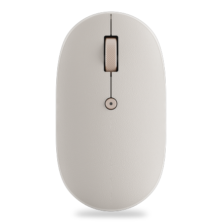 Satechi OntheGo Mouse - mysz bezprzewodowa do dwóch urządzeń (sand)