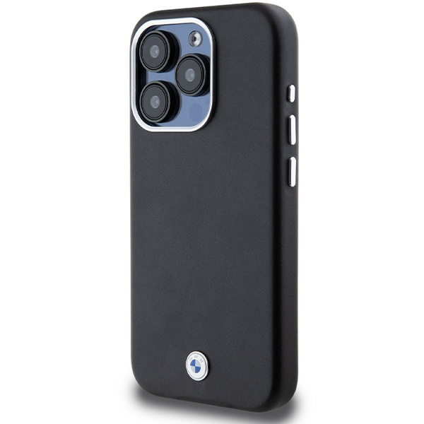 Funda Bmw Bmhmp15l23pufwk IPhone 15 Pro 6.1 "negro/negro Signature Wrapped Metal MagSafe Case