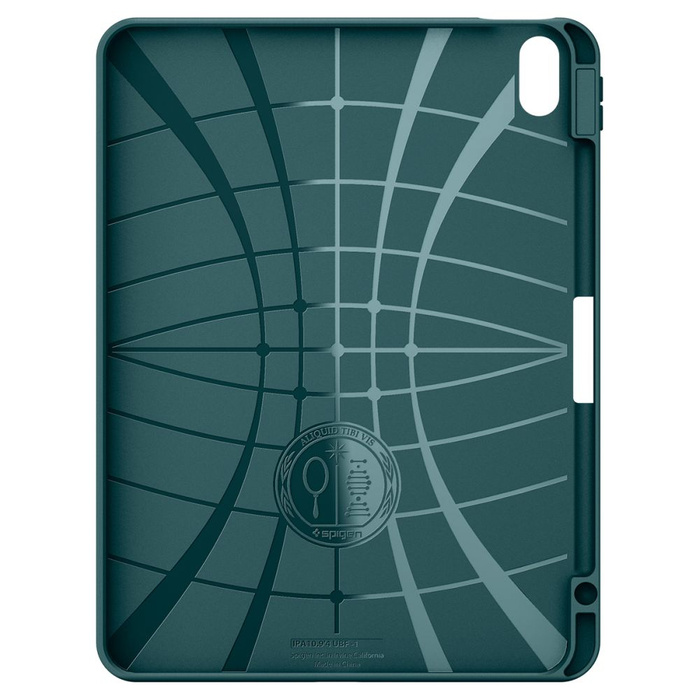 Hülle Spigen iPad Urban Fit Air 10.9 4 / 5 / 2020-2022 / 6 7 / 2024-2025 Mitternachtsgrün Case
