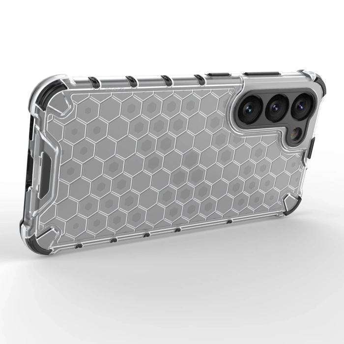 Honeycomb etui do Samsung Galaxy S23 pancerny hybrydowy pokrowiec niebieskie