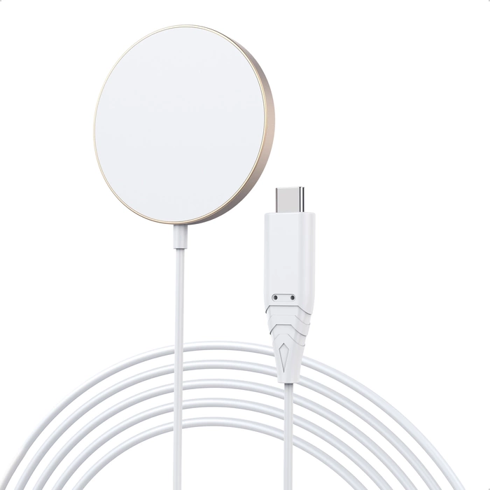 Choetech magnetická bezdrátová nabíječka 15W MagSafe pro iPhone 12/13/14 zlatá (T518-F-GO)