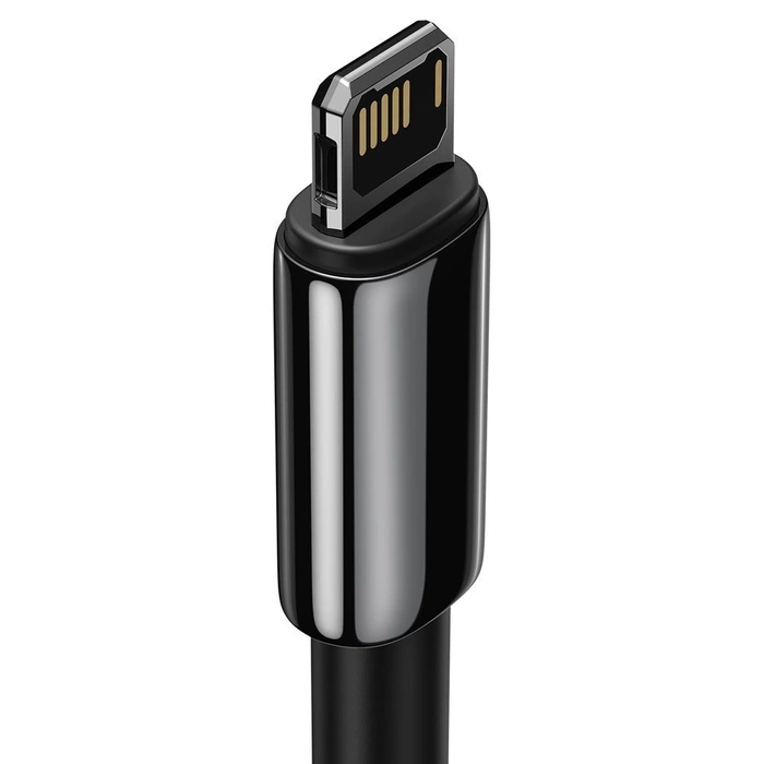 [RETURNED ITEM] Baseus Tungsten USB - Lightning kabel 2,4 A 2 m černý (CALWJ-A01)