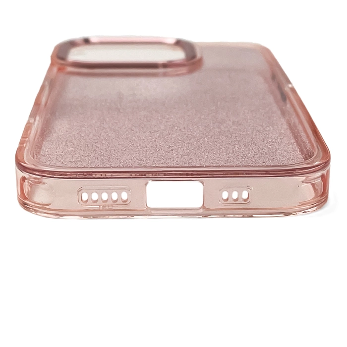 Wozinsky Glitter Case für Samsung Galaxy S24 FE - Pink mit Glitzer