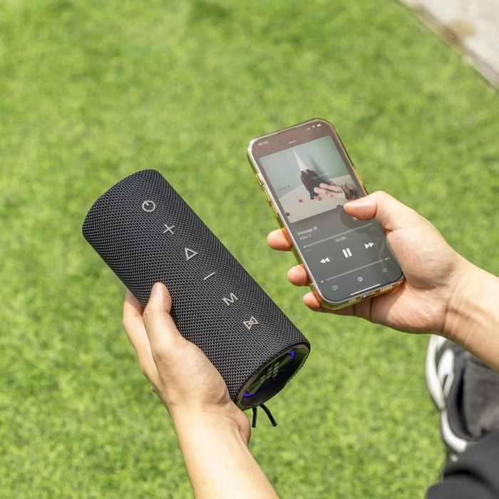 Tragbarer Bluetooth-Lautsprecher Tronsmart Mirtune C2 24W – Schwarz