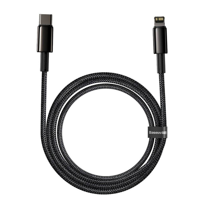 Cavo Baseus USB tipo C - Alimentazione di ricarica rapida 20 W 2 m nero ( Lightning -A01)