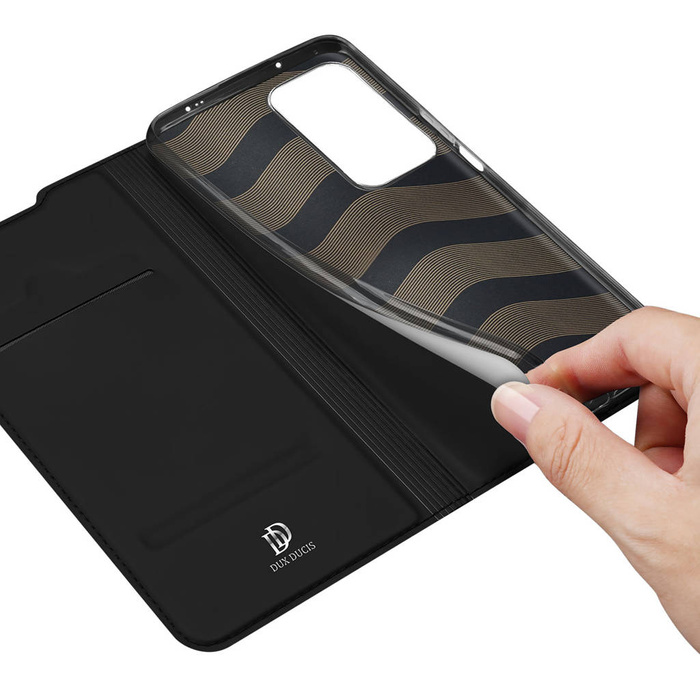 Dux Ducis Skin Pro Holster Cover Flip Cover pro Xiaomi Poco F4 5G černý