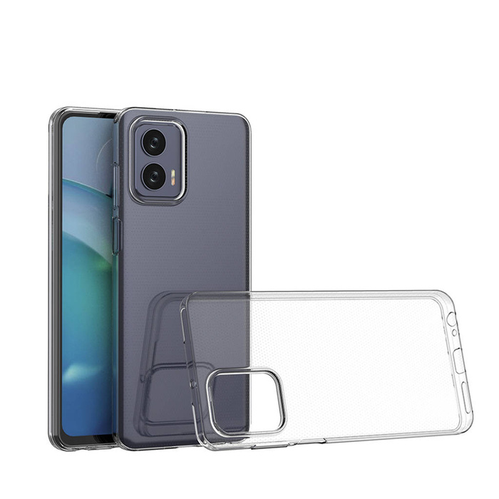 Custodia Ultra Clear da 0,5 mm per Motorola Moto G73 5G cover sottile trasparente