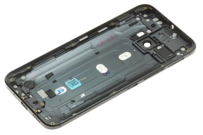 Original HTC 10 Batterieklappe grau Klasse B