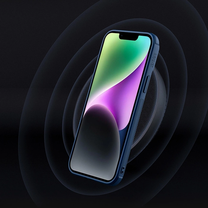 Etui Nillkin Textured S Case etui iPhone 14 Pro Max pancerny pokrowiec z osłoną na aparat ciemnozielone