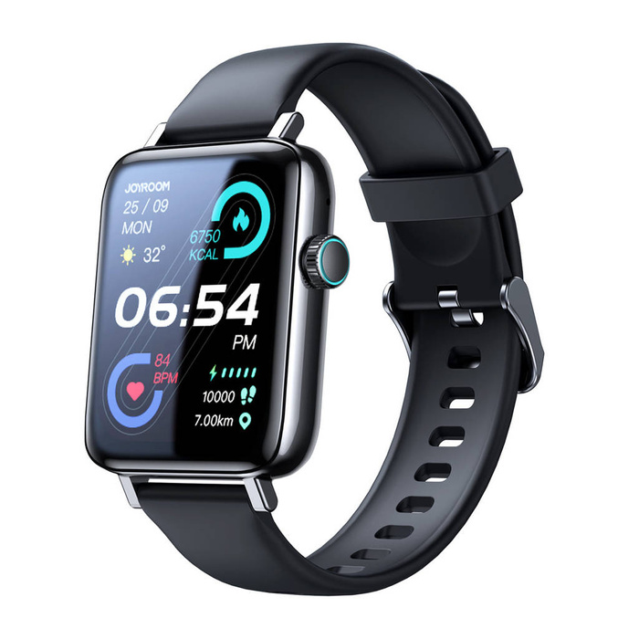 Joyroom Fit-Life Series smartwatch with call answering function IP68 black (JR-FT5)