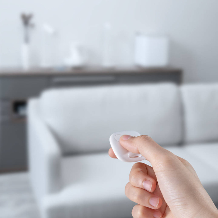 Localisateur GPS intelligent Baseus T2 Pro pour clés de sac à main bébé blanc (FMTP000002)