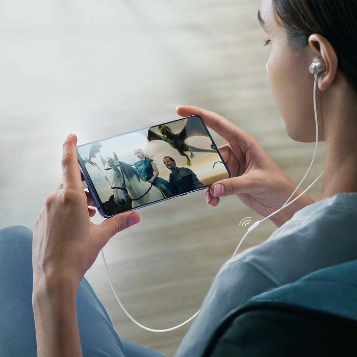 Joyroom JR-EC06 Auriculares internos USB-C - plateado