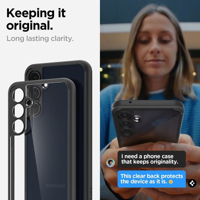 Case Coque Ultra Hybrid Samsung Galaxy A55 5g Spigen MATTE