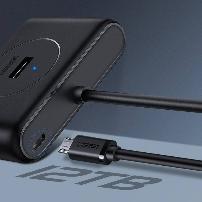 Ugreen HUB 4x USB 3.2 Gen 1 (câble de 1 m) noir (CR113 20291)