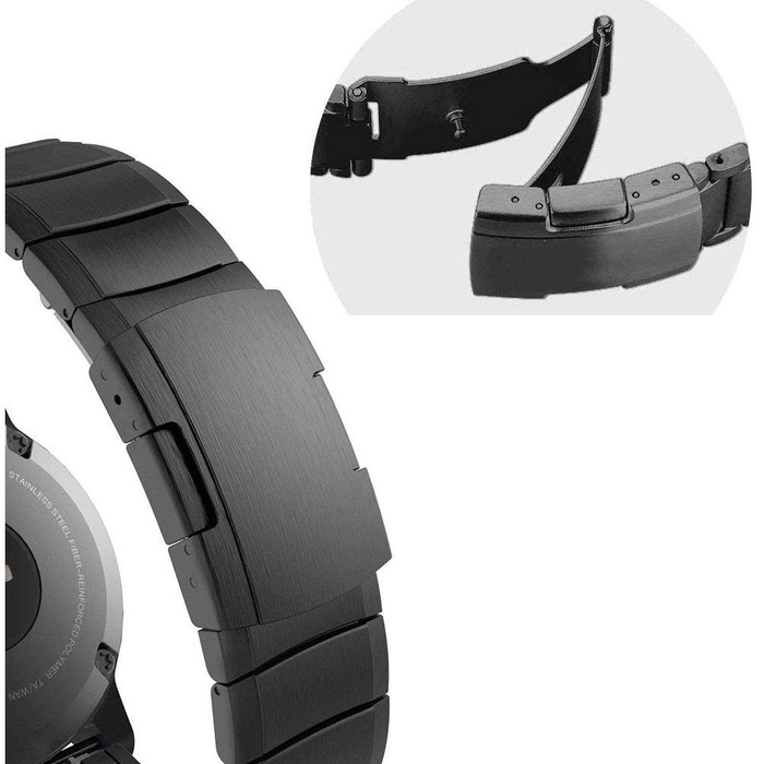  TECH-PROTECT Steelband Garmin Fenix 3/5 X/3 Hr/5X Plus (26 Mm) Negro