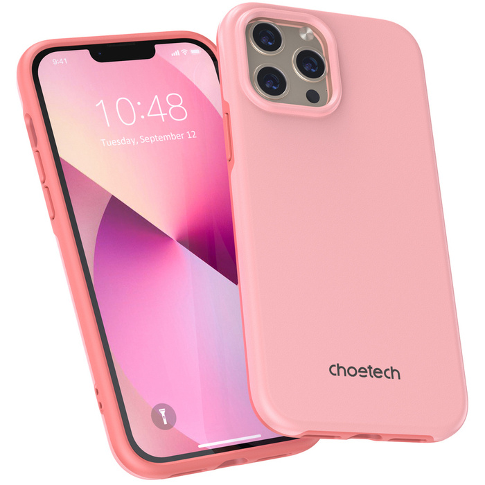 Choetech MFM Anti-drop case pouzdro Made For MagSafe to iPhone 13 Pro Max pink (PC0114-MFM-PK)