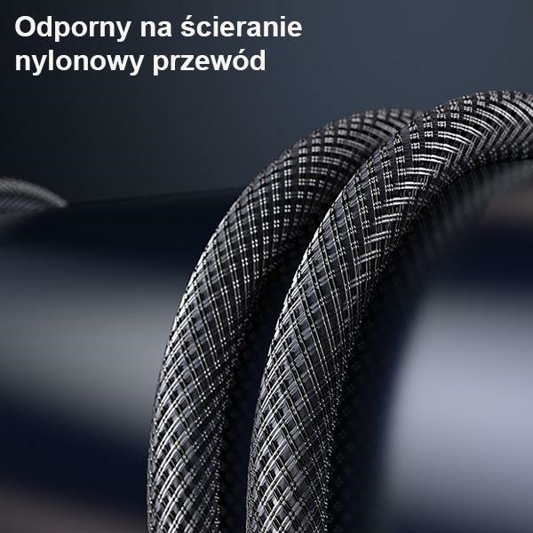 USAMS Audio jack adapter 3,5 mm - 6,35 mm 1,2 m fekete / fekete SJ539YP01 (US-SJ539)