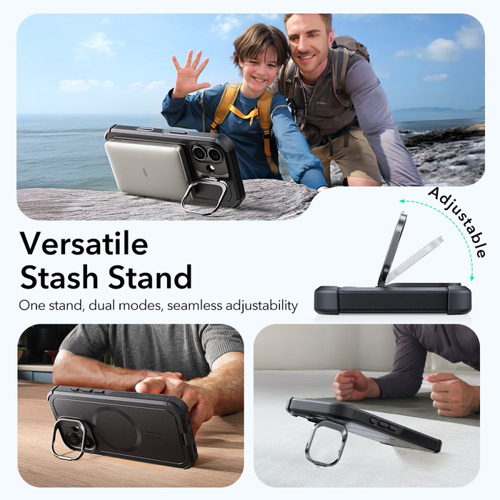 ESR CYBER KICKSTAND MagSafe IPhone 17 BLACK